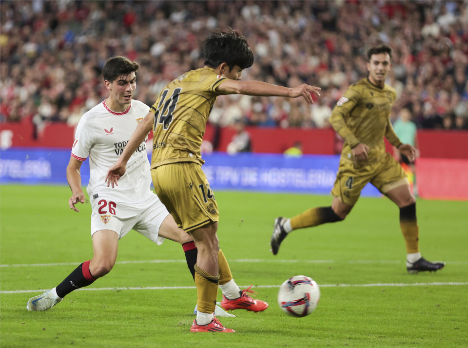 Football Takefusa Kubo nets 3rd league goal as Sociedad win at Sevilla