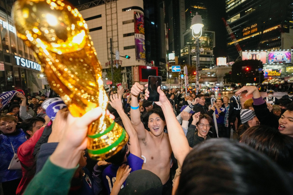 Japan rejoices in dramatic soccer World Cup win over Germany