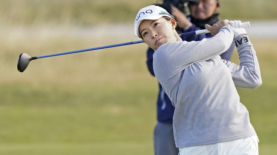 Golf Japan's Hinako Shibuno leads after 1st round of Women's British Open