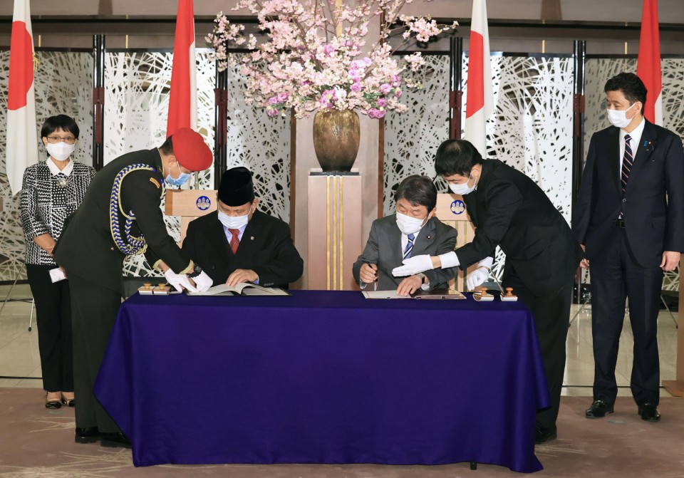 Japan Signs Deal To Export Defense Equipment To Indonesia