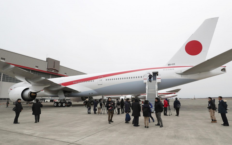 Sneak preview Inside Japan's new government airplane