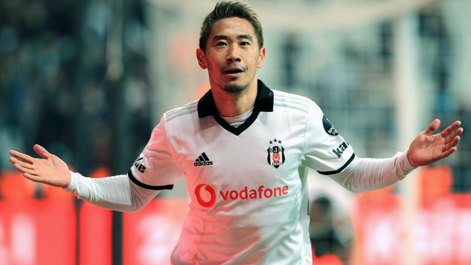 Shinji Kagawa of Besiktas JK during the Turkish Spor Toto Super Lig  football match between Besiktas