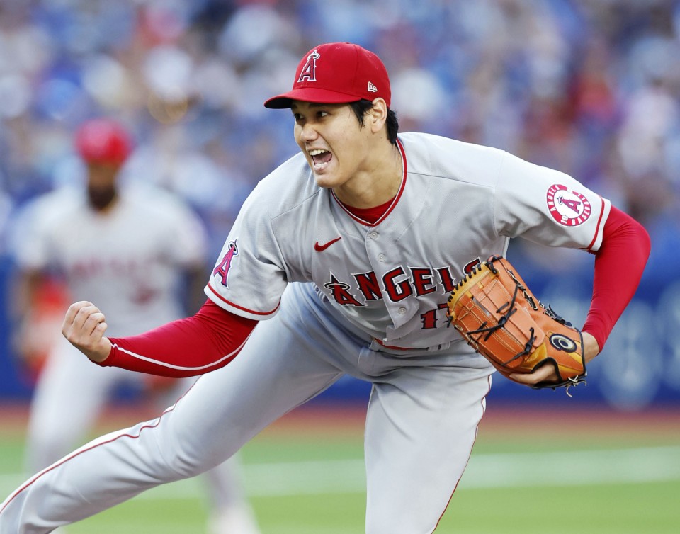 Shohei Ohtani Los Angeles Angels Majestic Big & Tall Player T