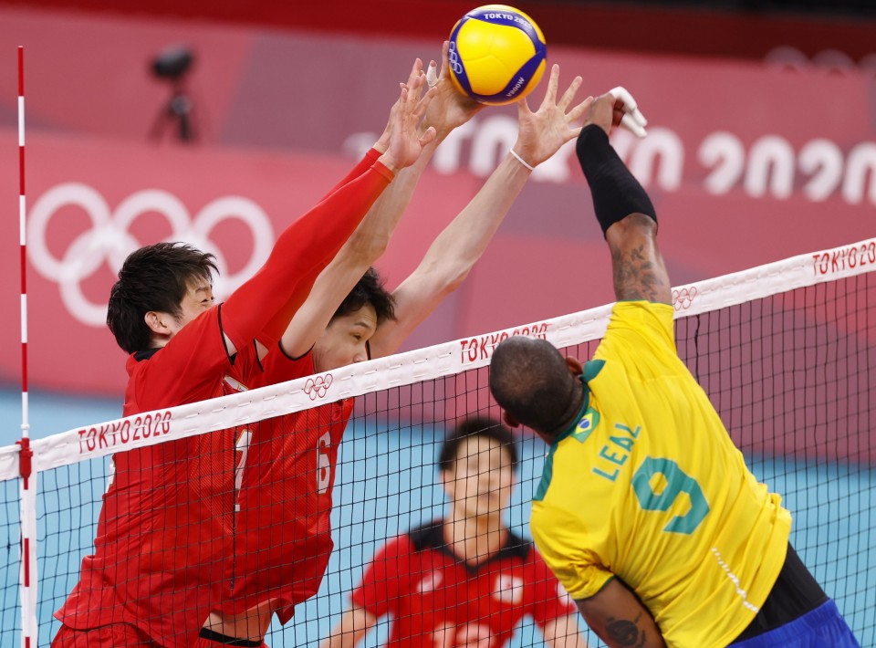 Women's volleyball team loses to host Brazil in Nations League