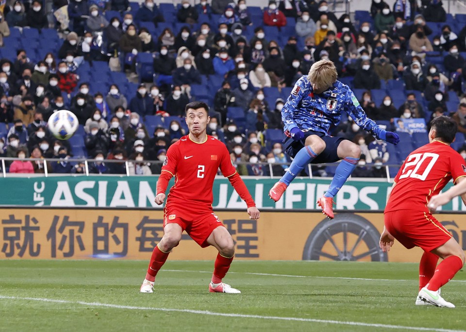 2022 World Cup Japan Soccer Jersey 14 Junya Ito Jersey Home 