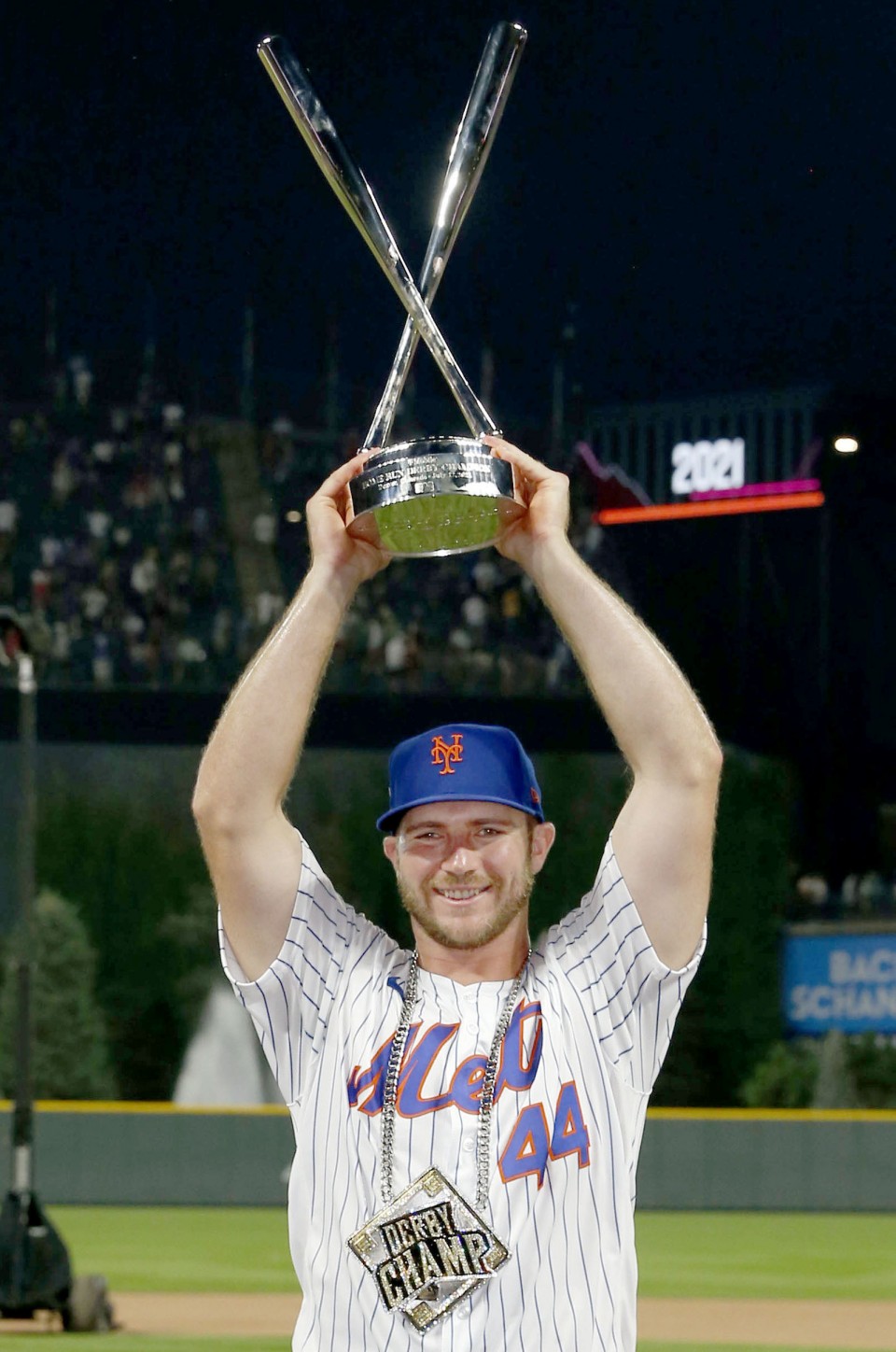 New York Mets' Pete Alonso repeats as Home Run Derby champion - 'I