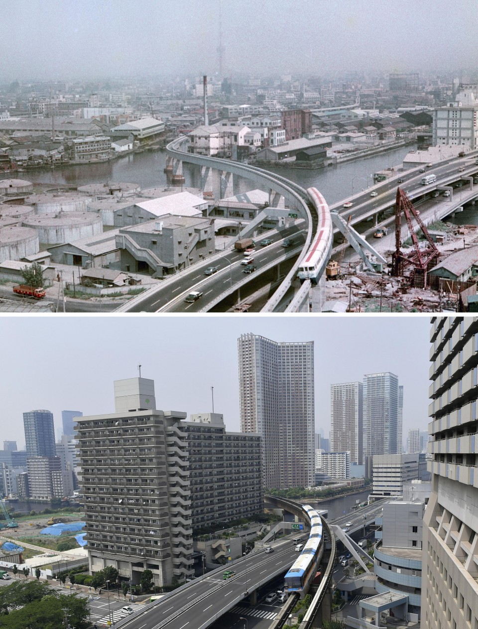 Tokyo then and now: Photographer documents four decades of change