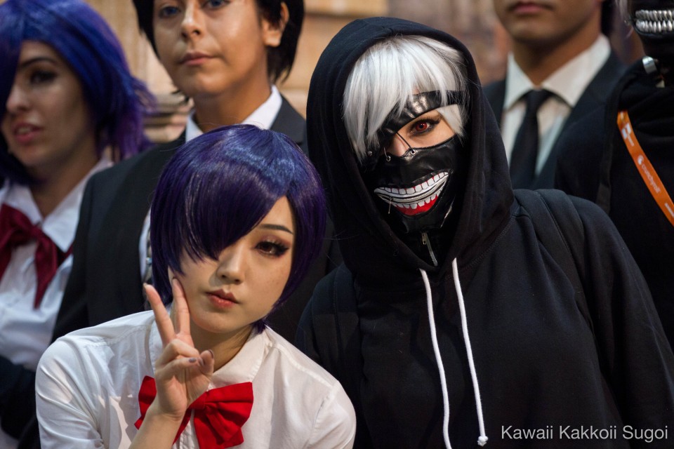 Anime Fair participants wearing costumes of Soul Eater Not anime and manga  series characters. AnimeJapan 2014. Tokyo, Japan Stock Photo - Alamy