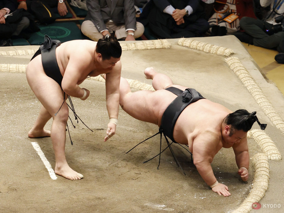 Japan's only homegrown sumo champ bows out in tears - Vanguard News