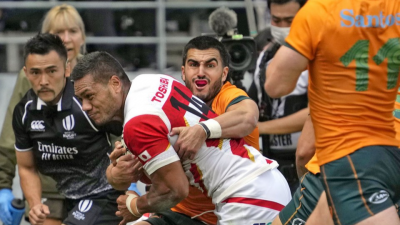 Rugby: Japan fall 32-23 to Australia in entertaining battle