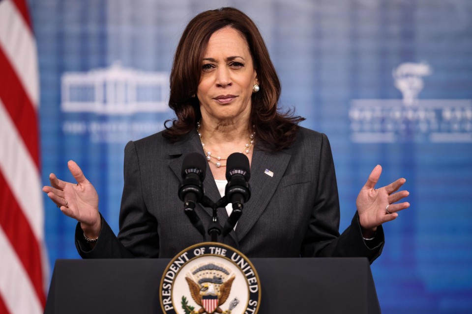 U.S. Vice President Kamala Harris departs for Singapore, Vietnam